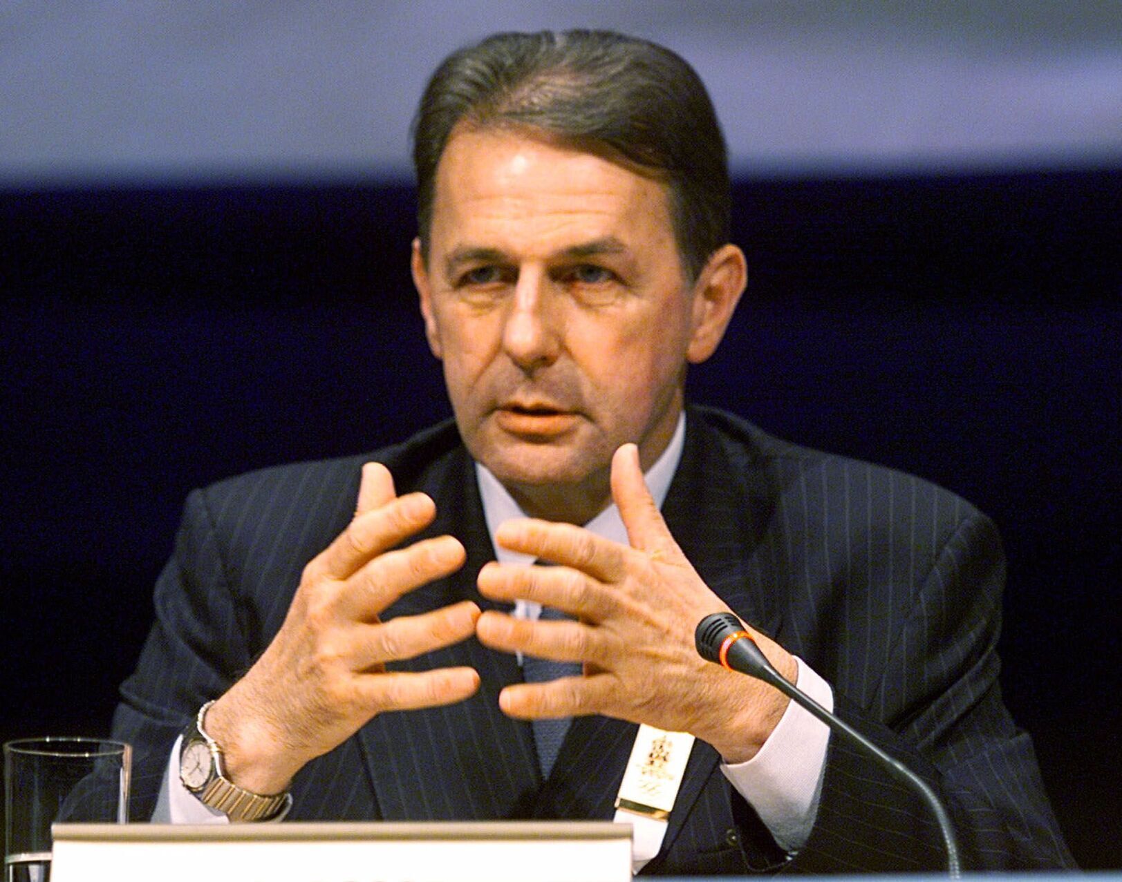 2001: Jacques Rogge elected president of IOC
